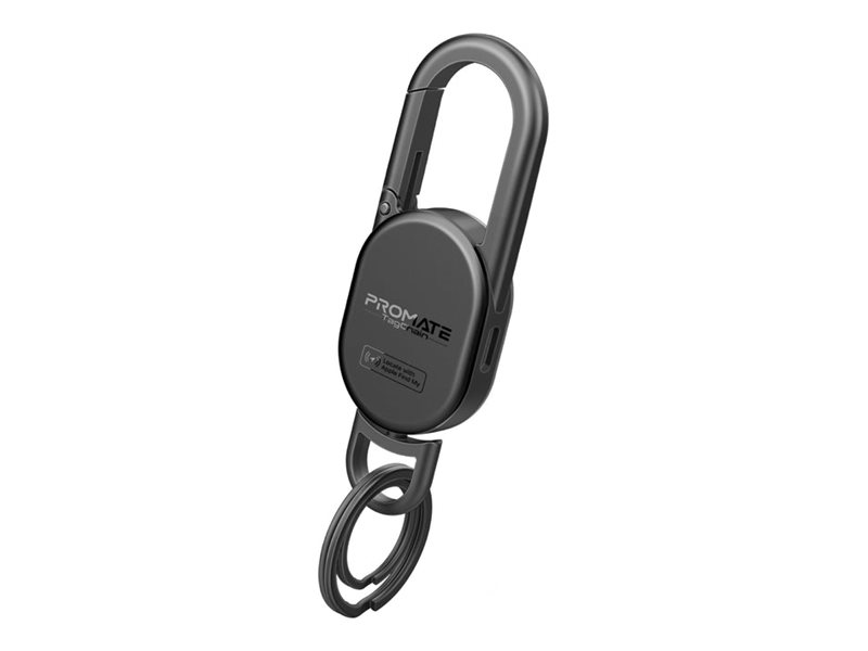 Promate TagChain anti-loss Bluetooth tag for keys with Find My Product shot Right-angle 79550