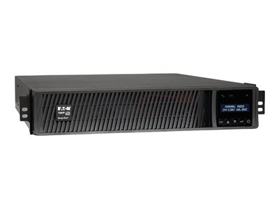 Tripp Lite UPS Smart 750VA 600W 120V LCD USB DB9 Ext Run WEBCARDLX 2URM