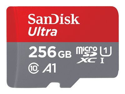 SanDisk Ultra - Flash memory card (microSDXC to SD adapter included)