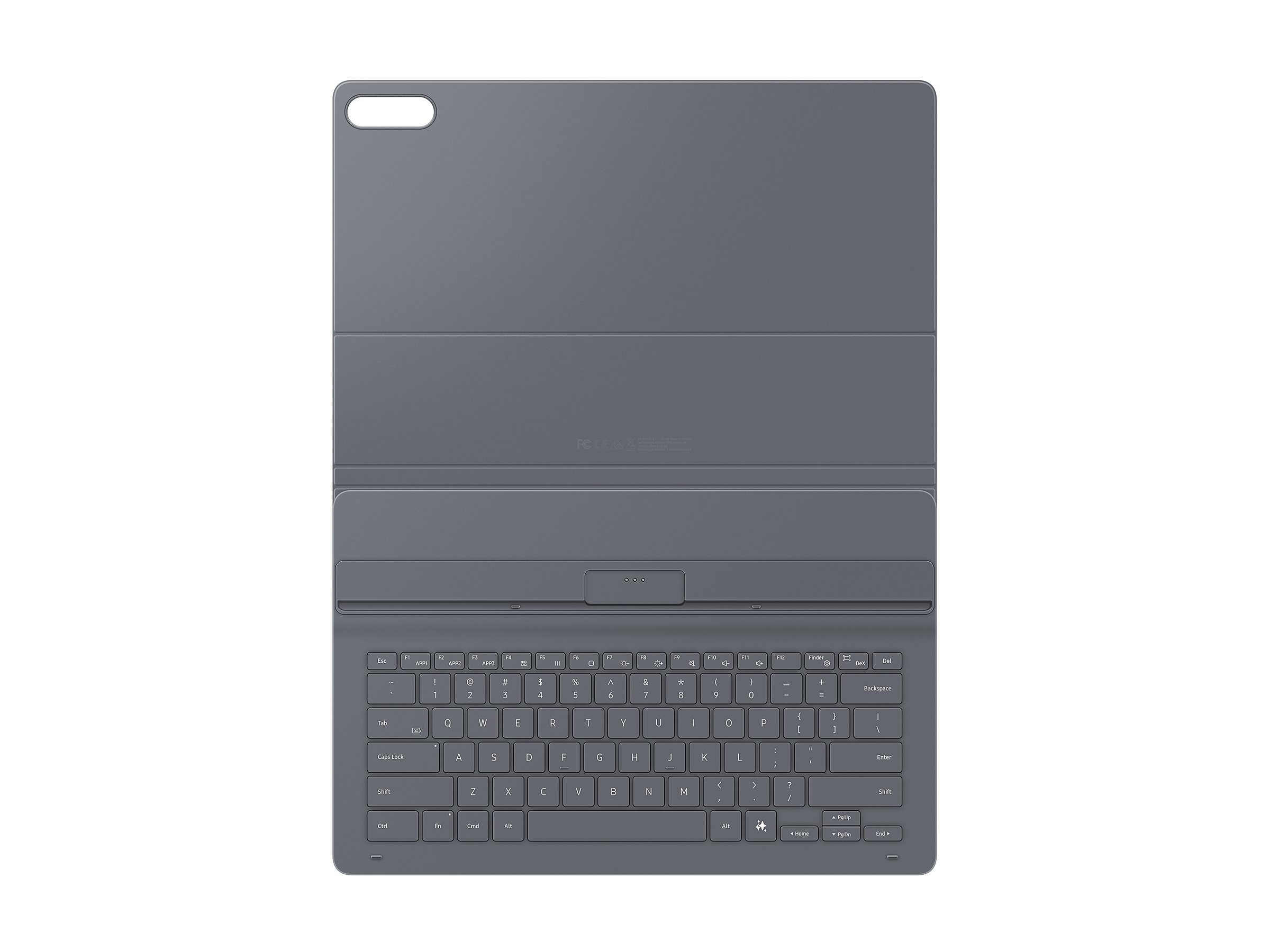 Samsung EF-DX930, keyboard and folio case (book cover), Slim, QWERTY, black Input Device