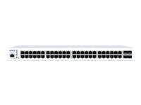 Sophos CS110-48FP Switch managed 48 x 10/100/1000 (PoE+) + 4 x 1 Gigabit / 10 Gigabit SFP+ 