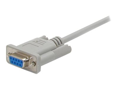 StarTech.com 10 ft Cross Wired DB9 to DB25 Serial Null Modem Cable - F/M - Null modem cable - DB-9 (F) to DB-25 (M) - 10 ft - SCNM925FM