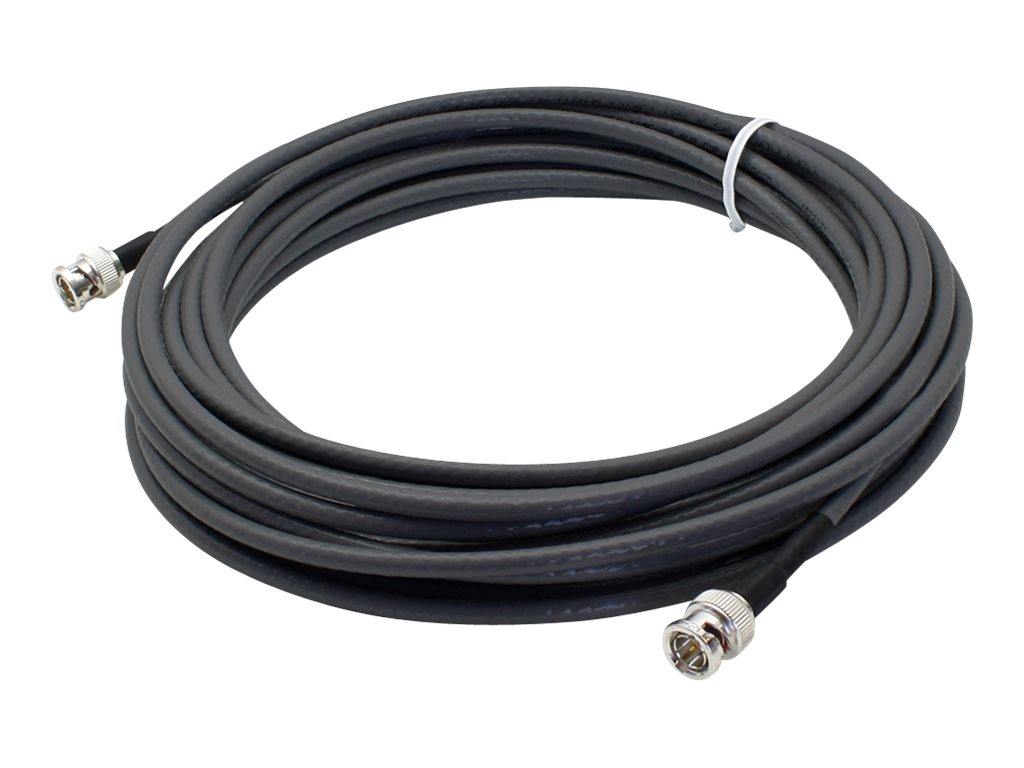 AddOn 16.4ft BNC Coaxial Black Patch Cable