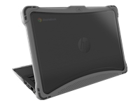 Brenthaven Exo - Notebook protective bumper - gray, clear - for HP Chromebook 11 G8 Education Edition, 11 G9 Education Edition