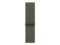 Apple Visningsløkke Smart watch Grøn Nylon 100 % genbrugt polyester 100 % genbrugt spandex