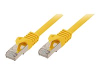 Shiverpeaks BASIC-S CAT 7 SFTP, PiMF Patchkabel Yellow