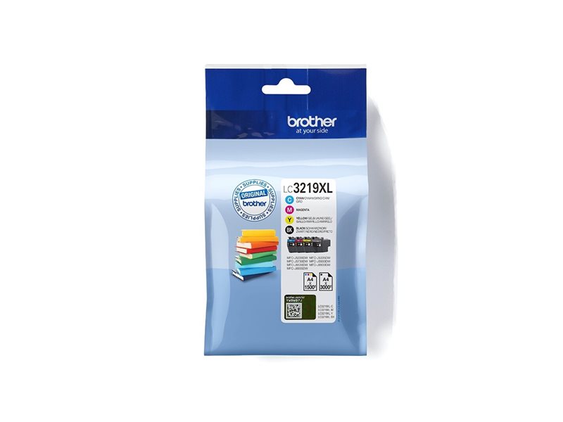 Pack de 4 cartouches d'encre LC3219XL 4 couleurs