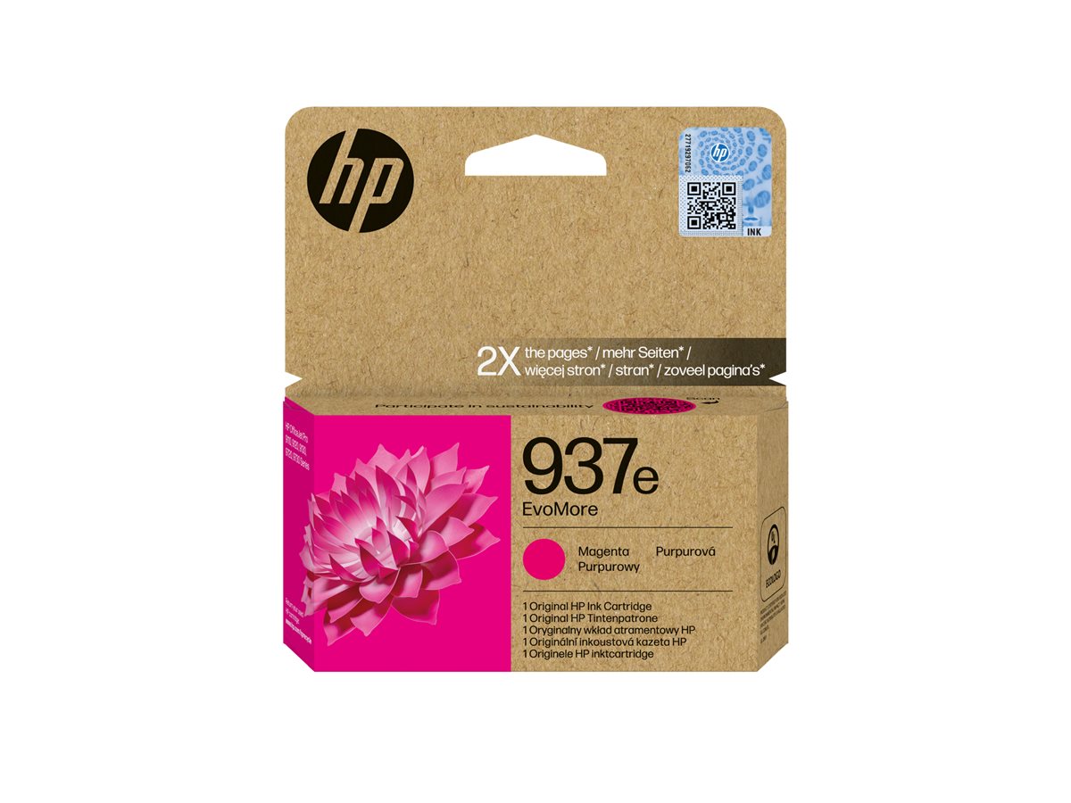 HP 937e EvoMore - purpurová - originální - inkoustová cartridge – foto 3