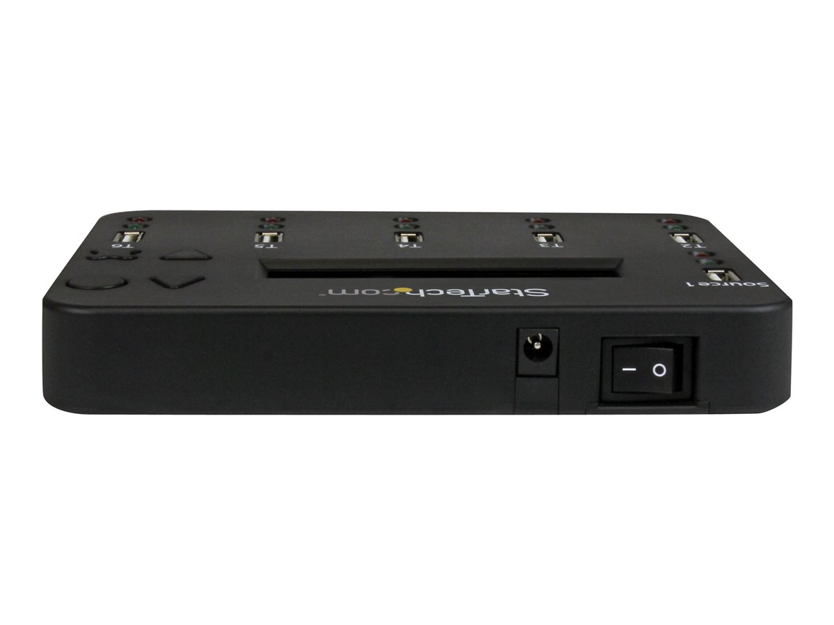 StarTech.com Standalone 1:5 USB Flash Drive Duplicator and Eraser - Flash Drive (USB 3.0/2.0/1.1) Copier - 2 Duplication Modes (USBDUP15) - duplikátor jednotky USB – foto 4