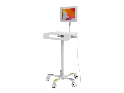 CTA Med. Grade, Anti-Microbial Stand with Paragon Enclosure Cart for LCD display / tablet 