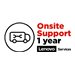 Lenovo Post Warranty Onsite + Hard Disk Drive Retention - extended service agreement - 1 year - on-site
