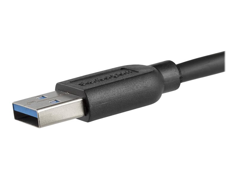 Câble USB Startech, USB A vers USB A, 3m, Noir