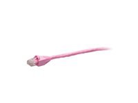 C2G 9ft Cat6 Snagless Unshielded Ethernet Cable - TAA Compliant F-Series - Pink