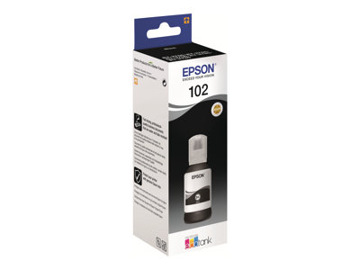 EPSON EcoTank Black ink bottle pigm. - C13T03R140