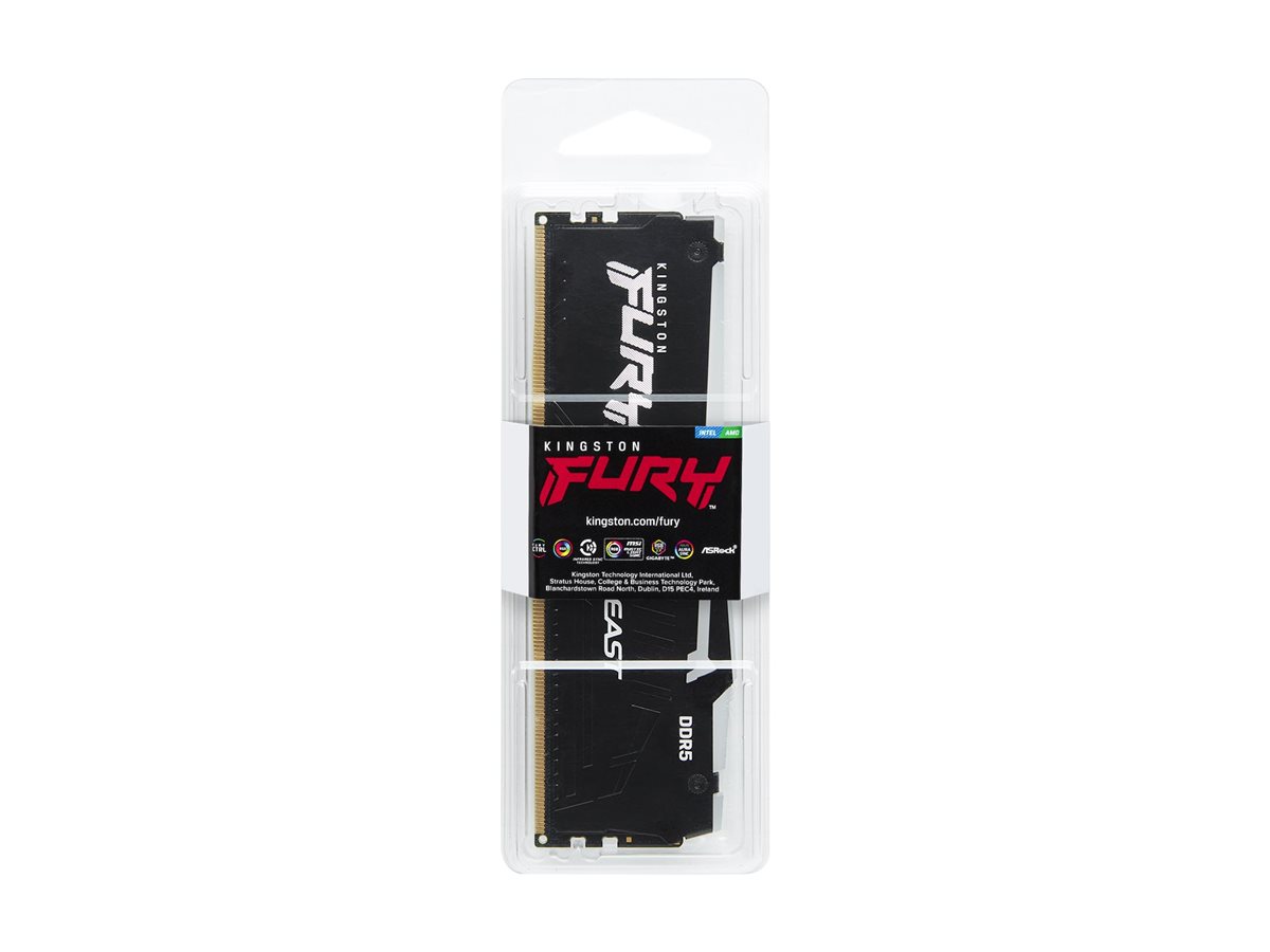 Memoria RAM Kingston 16GB DDR5 5600Mhz Fury Beast Black RGB