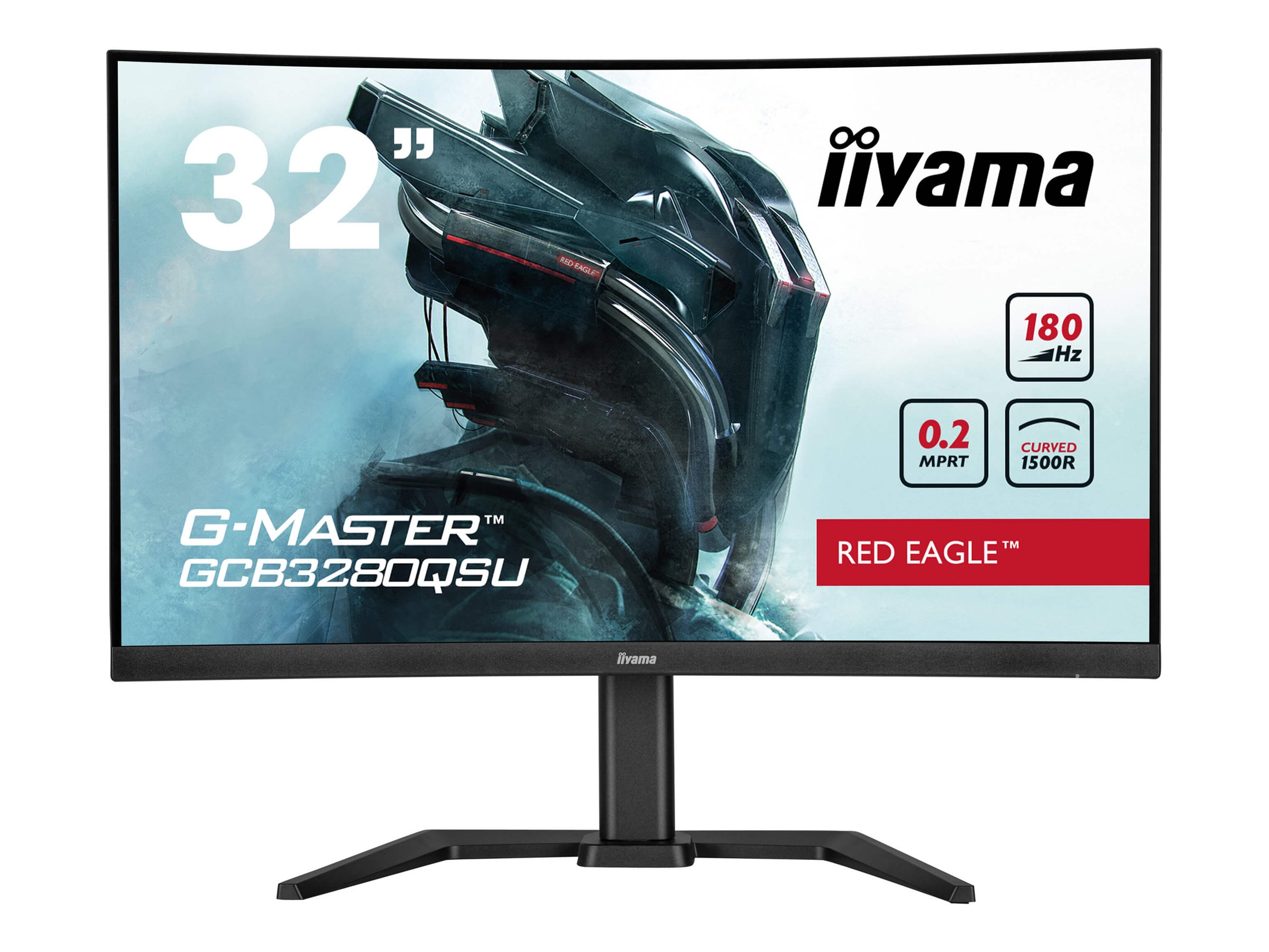 Iiyama G Master Red Eagle Gcb3280qsu B2 Led Monitor Curved 32 Hdr