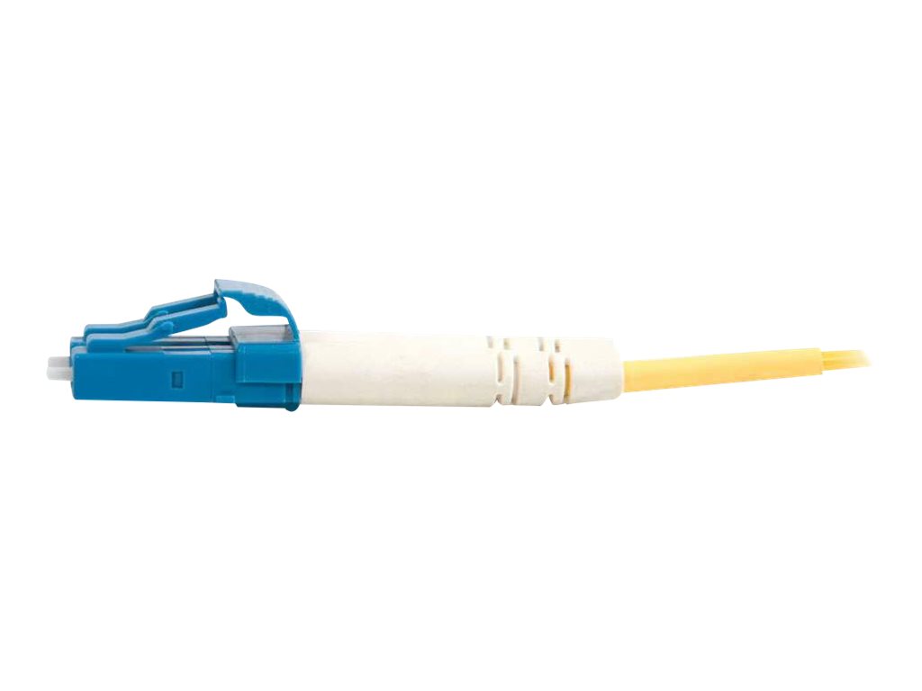 C2G LC-LC 9/125 OS1 Duplex Singlemode PVC Fiber Optic Cable (LSZH) - patch kabel - 1 m - 1 m - žlutá – foto 2