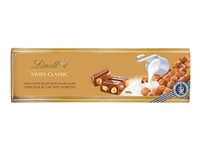 Lindt SWISS CLASSIC Milk Chocolate Bar - Hazelnut - 300g