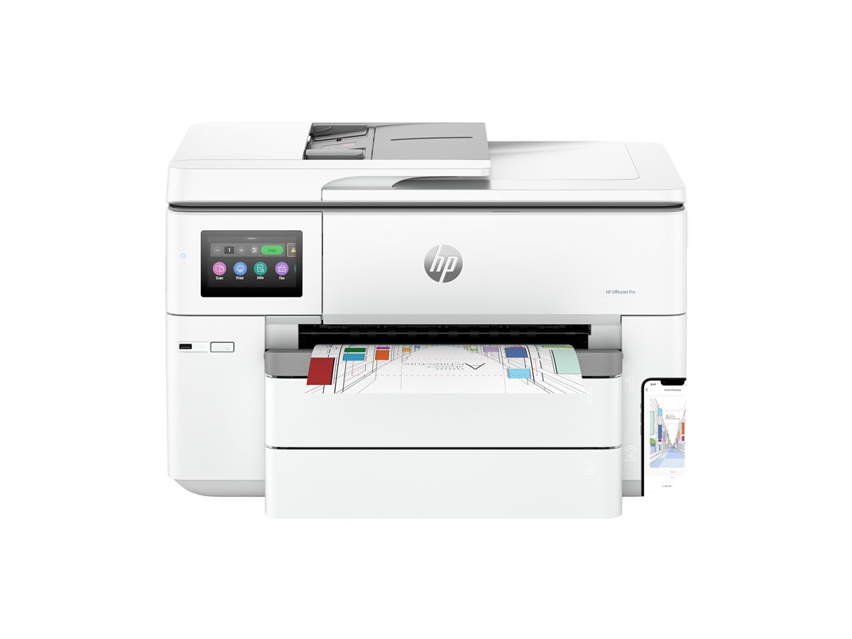 HP Officejet Pro 9730e Wide Format All-in-One - multifunkční tiskárna - barva – foto 5