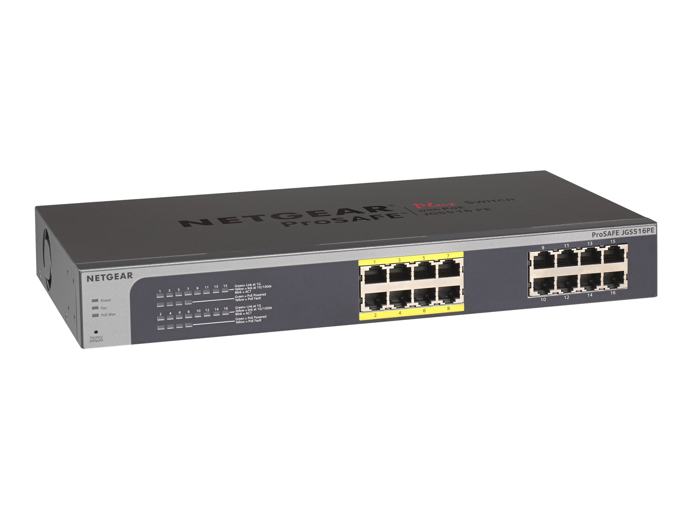NETGEAR Plus JGS516PE