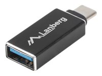 Lanberg USB 3.1 Gen 1 On-The-Go USB-C adapter Sort