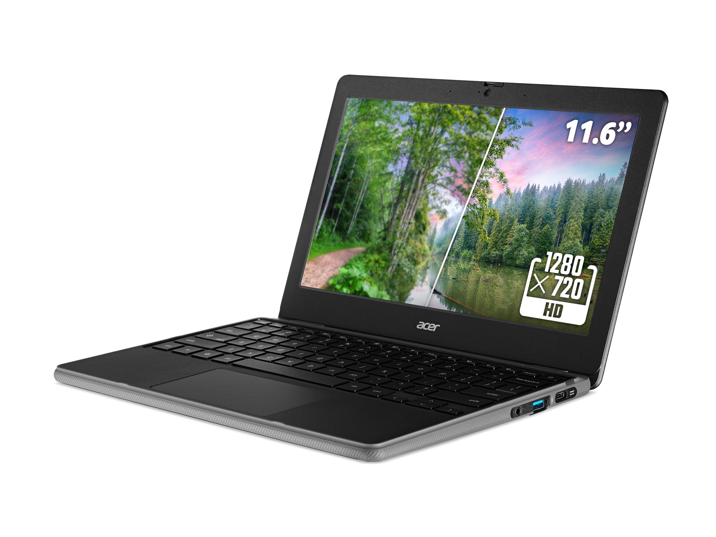 An image of Acer Chromebook 311 C725-TCO - 11.6" - MediaTek Kompanio 540 - MT8189GV/AZ - 4 GB RAM - 64 GB eMMC - UK