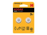 Kodak MAX Knapcellebatterier CR1220