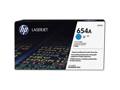 HP 654A Cyan Toner