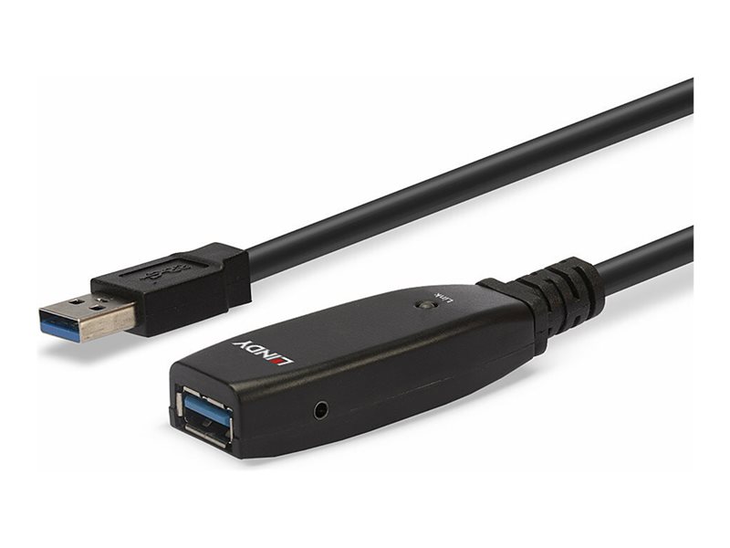 LINDY 15m USB 3.0 Active Extension Slim
