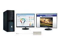 j5create JCD381-N - docking station - USB-C - 2 x HDMI - 1GbE