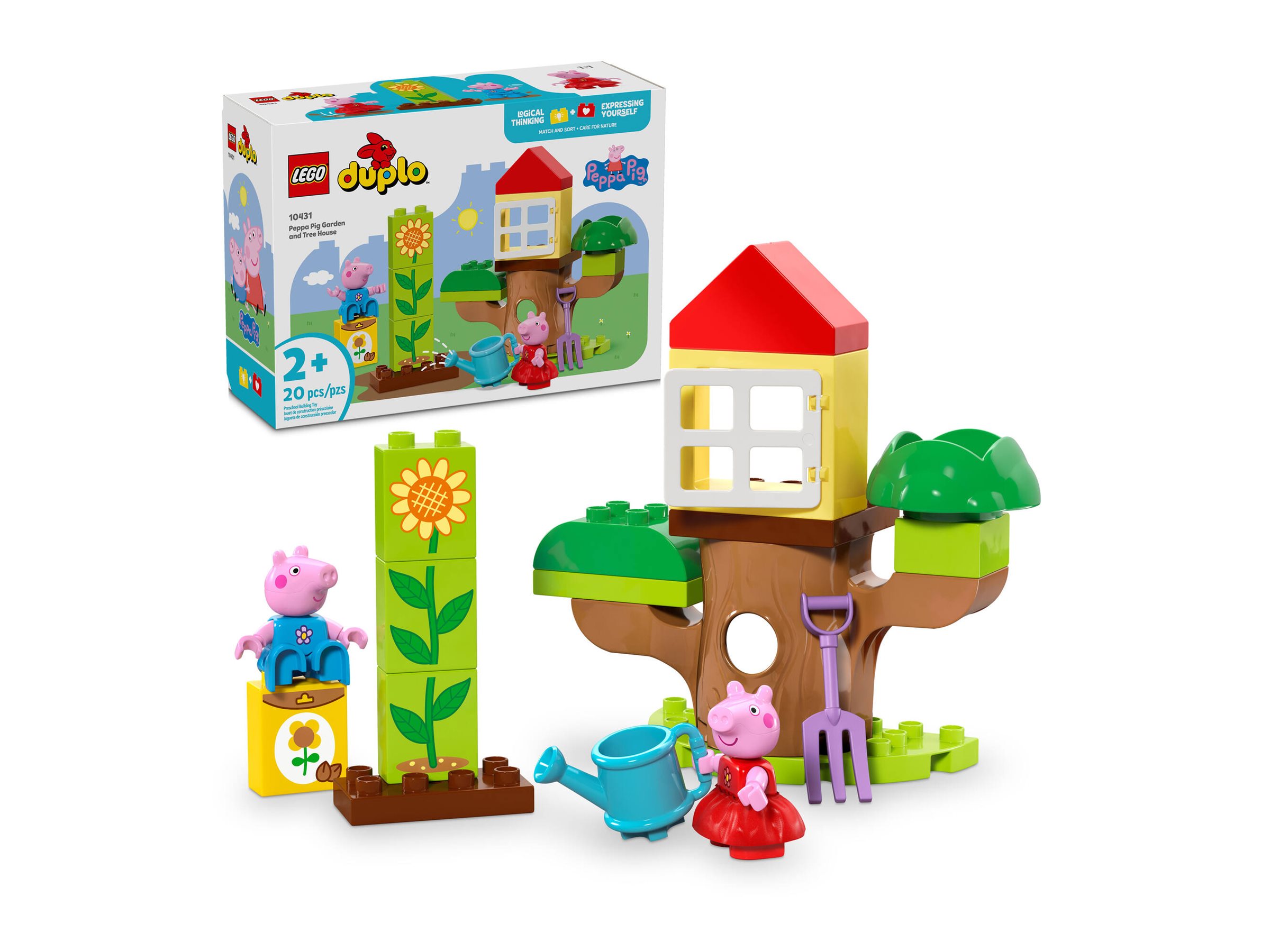 LEGO DUPLO - Peppa Pig Garden and Tree House