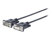 VivoLink Pro Serielt kabel Sort 10m