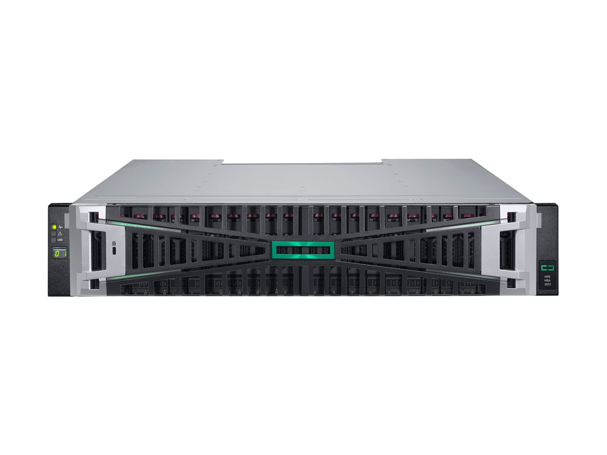 HPE Modular Smart Array 2072 10GBASE-T iSCSI SFF Storage