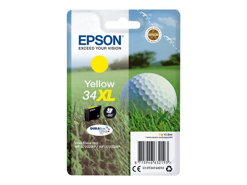 EPSON 2LB Singlepack 34XL Ink Yellow w/s