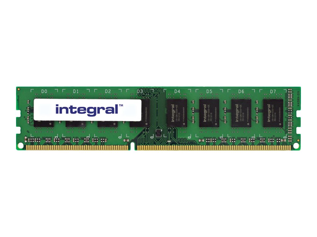 An image of Integral - DDR3 - module - 4 GB - DIMM 240-pin - 1600 MHz / PC3-12800 - unbuffered