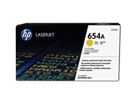 HP 654A Yellow Toner