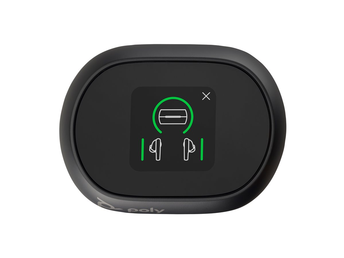 Poly Voyager Free 60+ UC M Carbon Black Earbuds +BT700 USB-C Adapter +Touchscreen Charge Case – foto 4