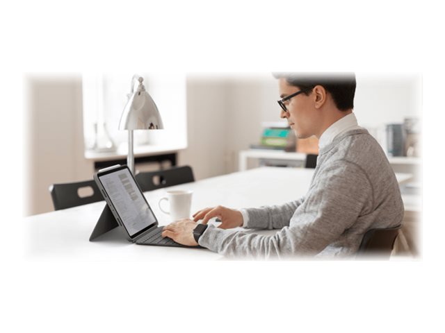 Logitech Combo Touch - klávesnice a pouzdro - s trackpad - QWERTY - skandinávské jazyky - oxfordská šedá Vstupní zařízení – foto 10