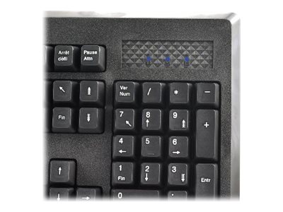 MCL Clavier USB filaire Azerty touches