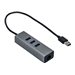 i-Tec USB 3.0 Metal 3-Port - concentrateur (hub) - 3 ports