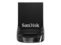 SanDisk Ultra Fit 16GB USB 3.1 Sort