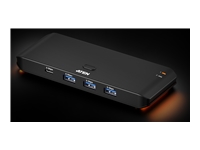 ATEN - Commutateur de partage des périphériques USB - 4 x 2 - de bureau