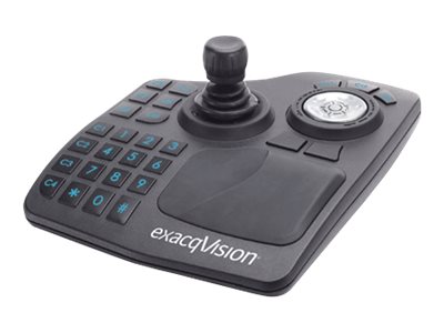 Exacq exacqVision desktop surveillance keypad Camera keyboard controller 27 buttons