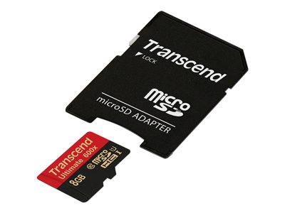 TRANSCEND Ultimate 8GB microSDHC UHS-I - TS8GUSDHC10U1