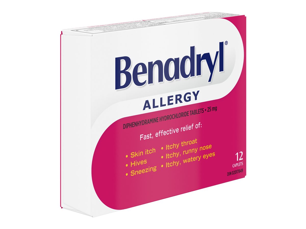 Benadryl Allergy Caplets - 12's