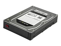 StarTech.com 2.5 to 3.5 Hard Drive Adapter - For SATA and SAS SSDs/HDDs - SSD Enclosure - HDD Enclosure - Internal Hard Drive