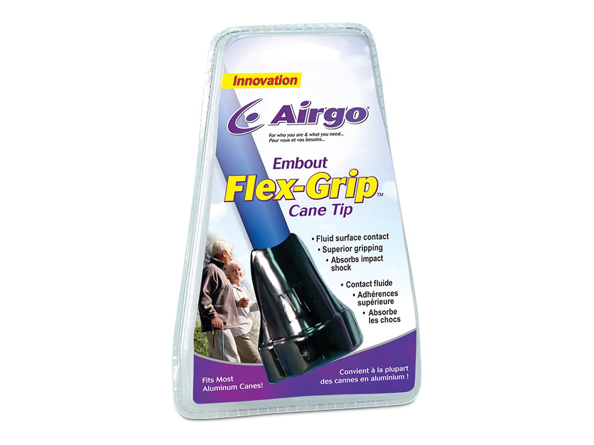 Airgo Flex-Grip Cane Tip - Black