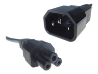 CONNEkT GEAR - Power cable - IEC 60320 C14 to IEC 60320 C5 - 15 cm - black
