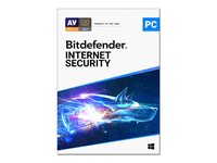 BitDefender Internet Security 2020 Subscription license (3 years) 3 devices ESD Win 