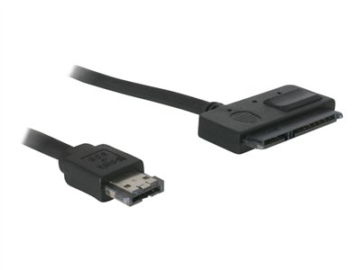 DELOCK SATA-Kabel SATA 22pin -> eSATAp St/St 0.50m
